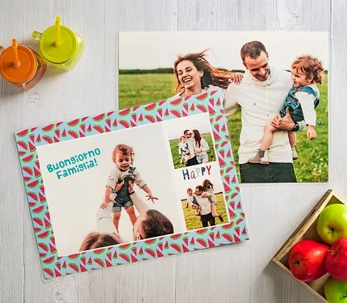 Personalised placemats — set of 2